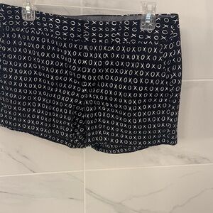 Banana Republic High Waist Black XO Shorts